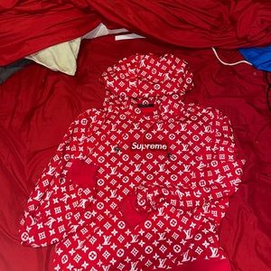 Louis Vuitton supreme box logo hoodie